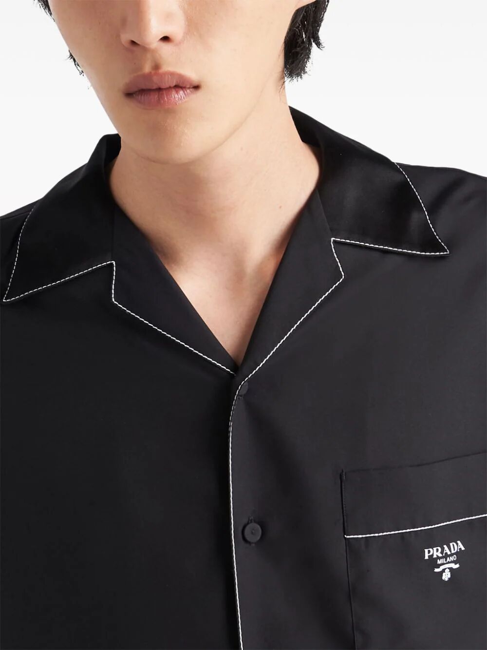 CAMICIA BORDI A CONTRASTO