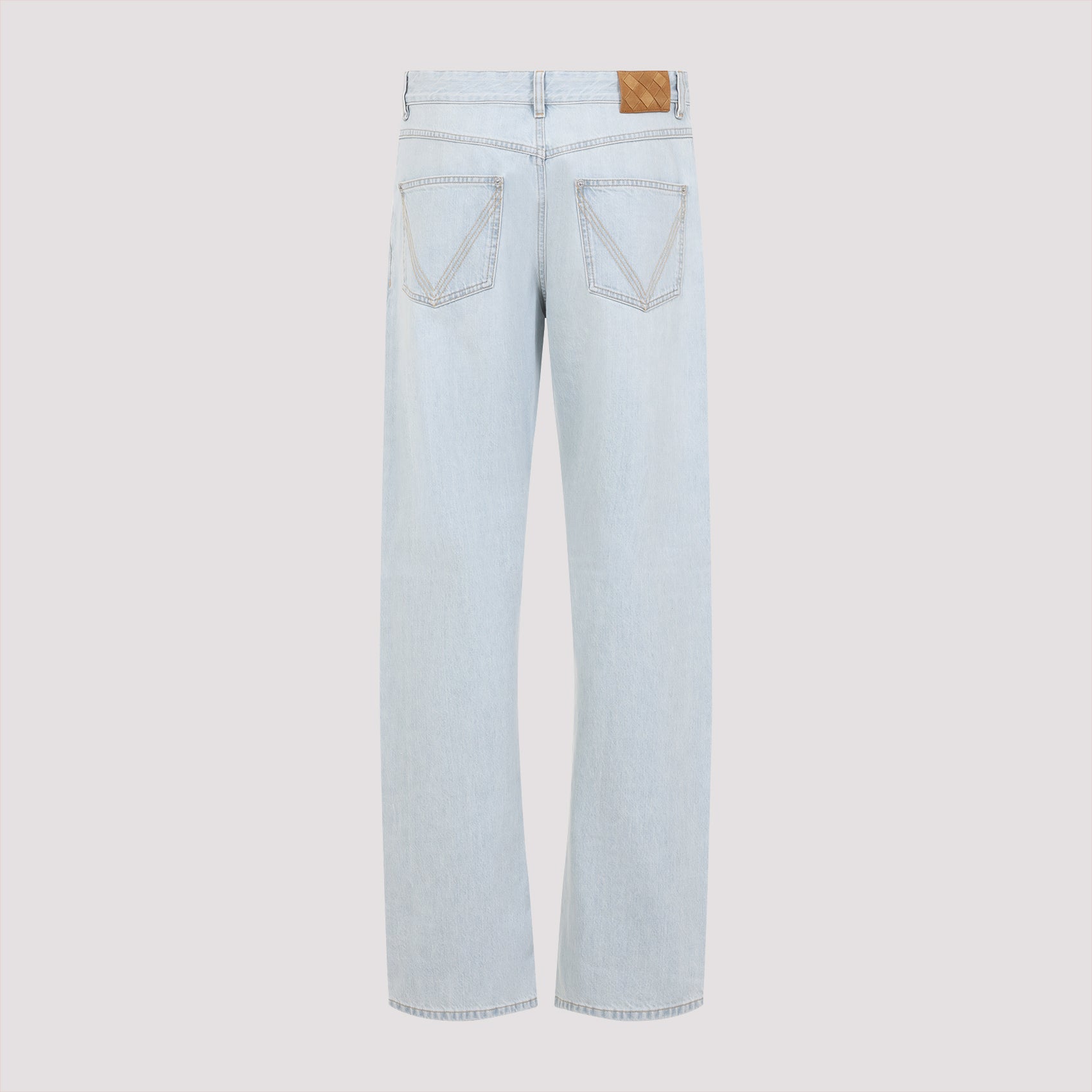 Straight Leg Denim Pants