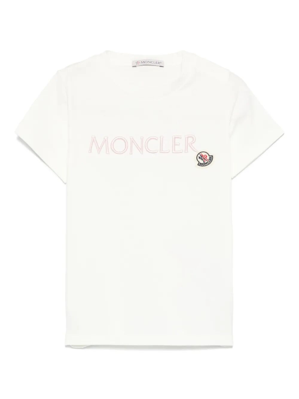 EMBROIDERED LOGO COTTON T-SHIRT