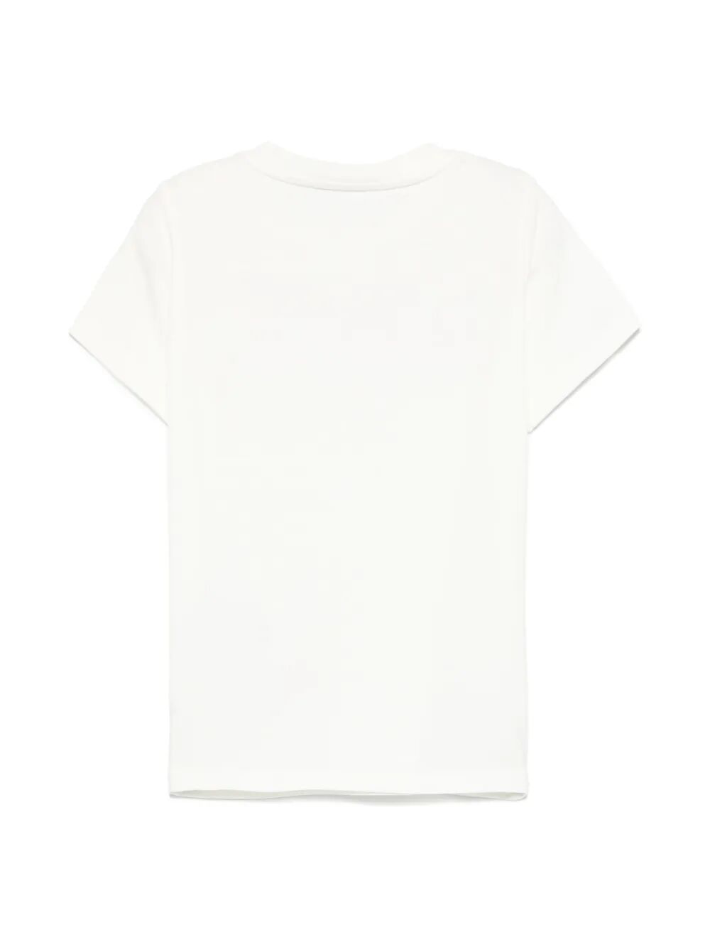 EMBROIDERED LOGO COTTON T-SHIRT