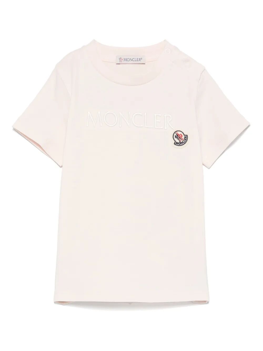 EMBROIDERED LOGO COTTON T-SHIRT