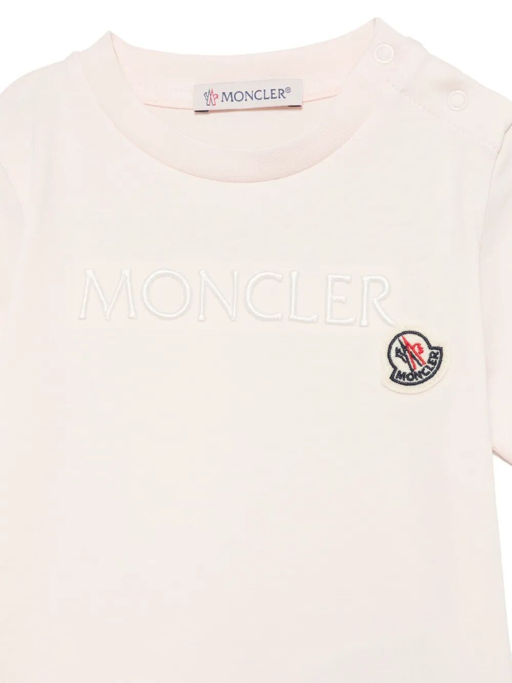 EMBROIDERED LOGO COTTON T-SHIRT