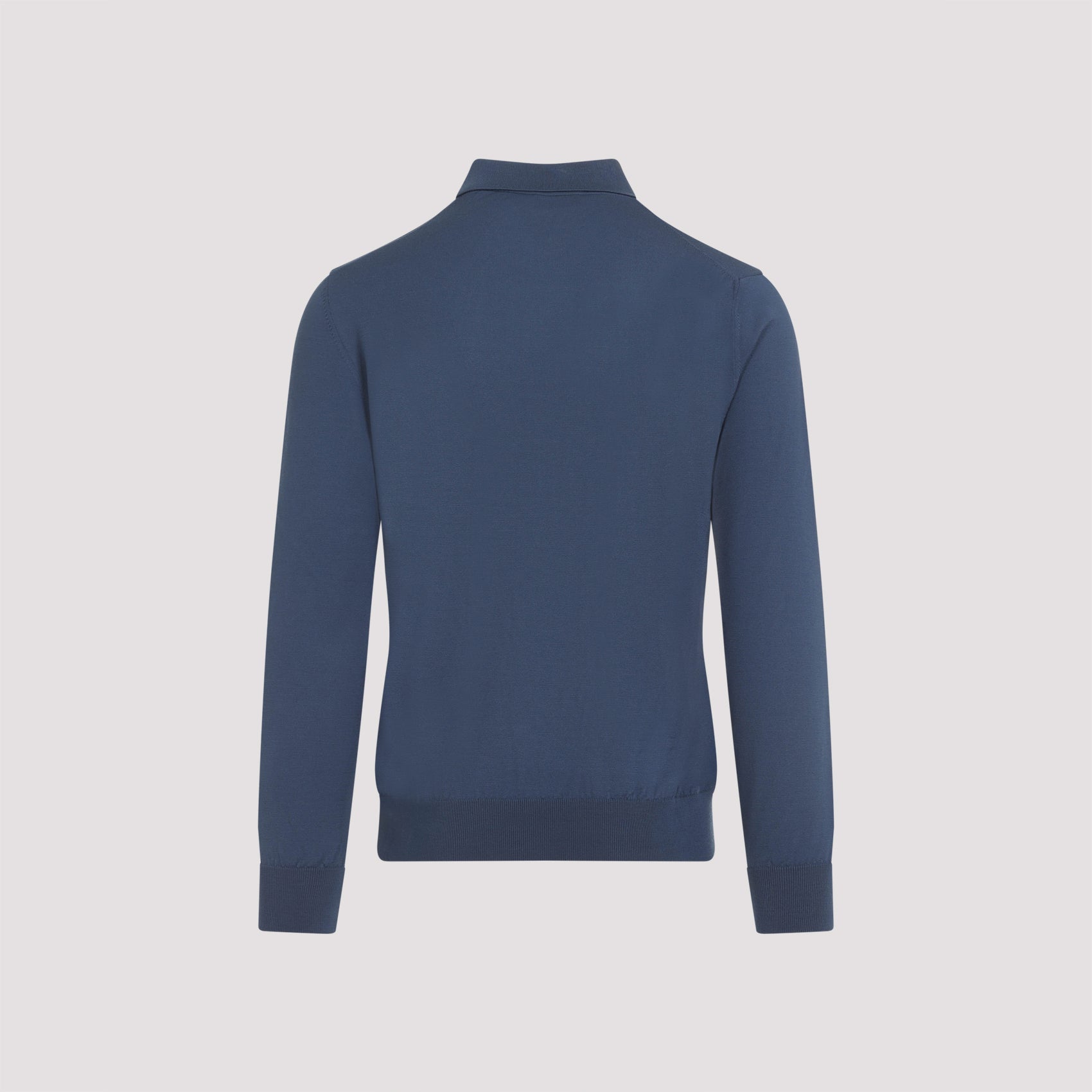 Long Sleeves Zip Polo