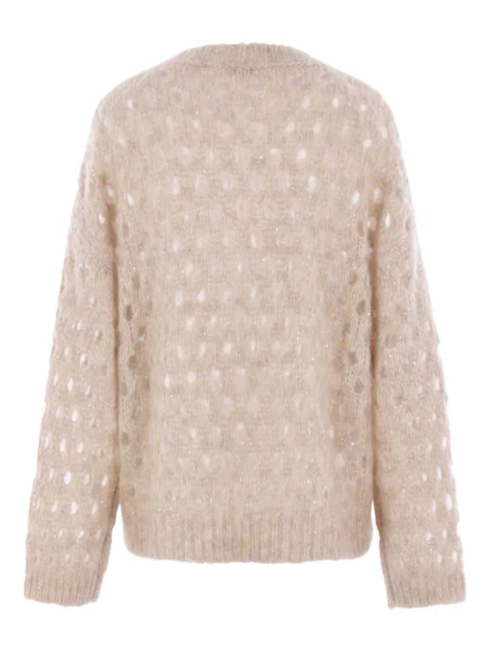 SEQUIN-EMBELLISHED KNITTED JUMPER