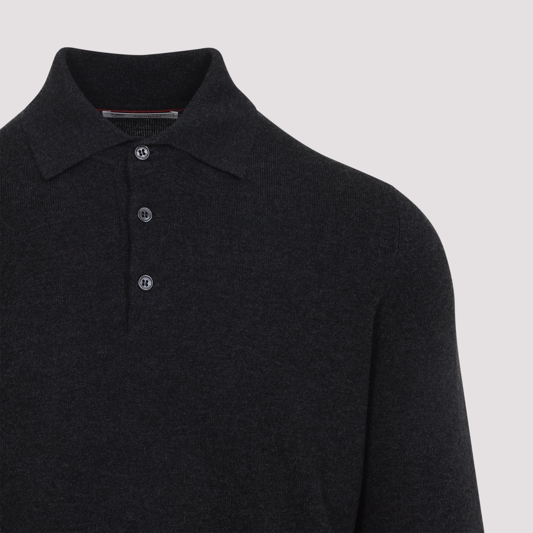 Cashmere LS Polo