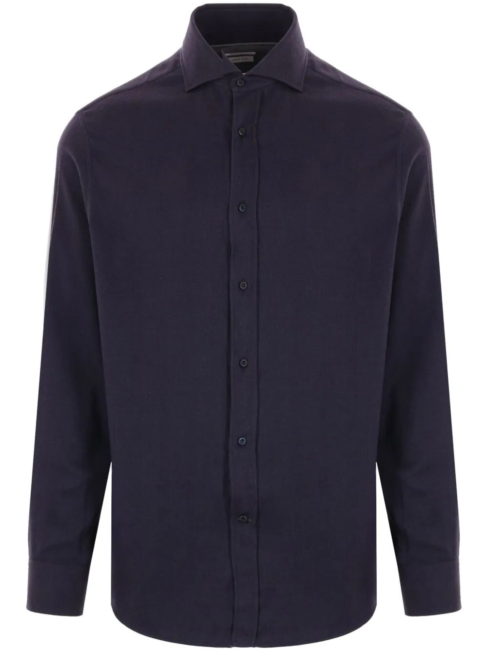 HERRINGBONE COTTON BLEND SHIRT