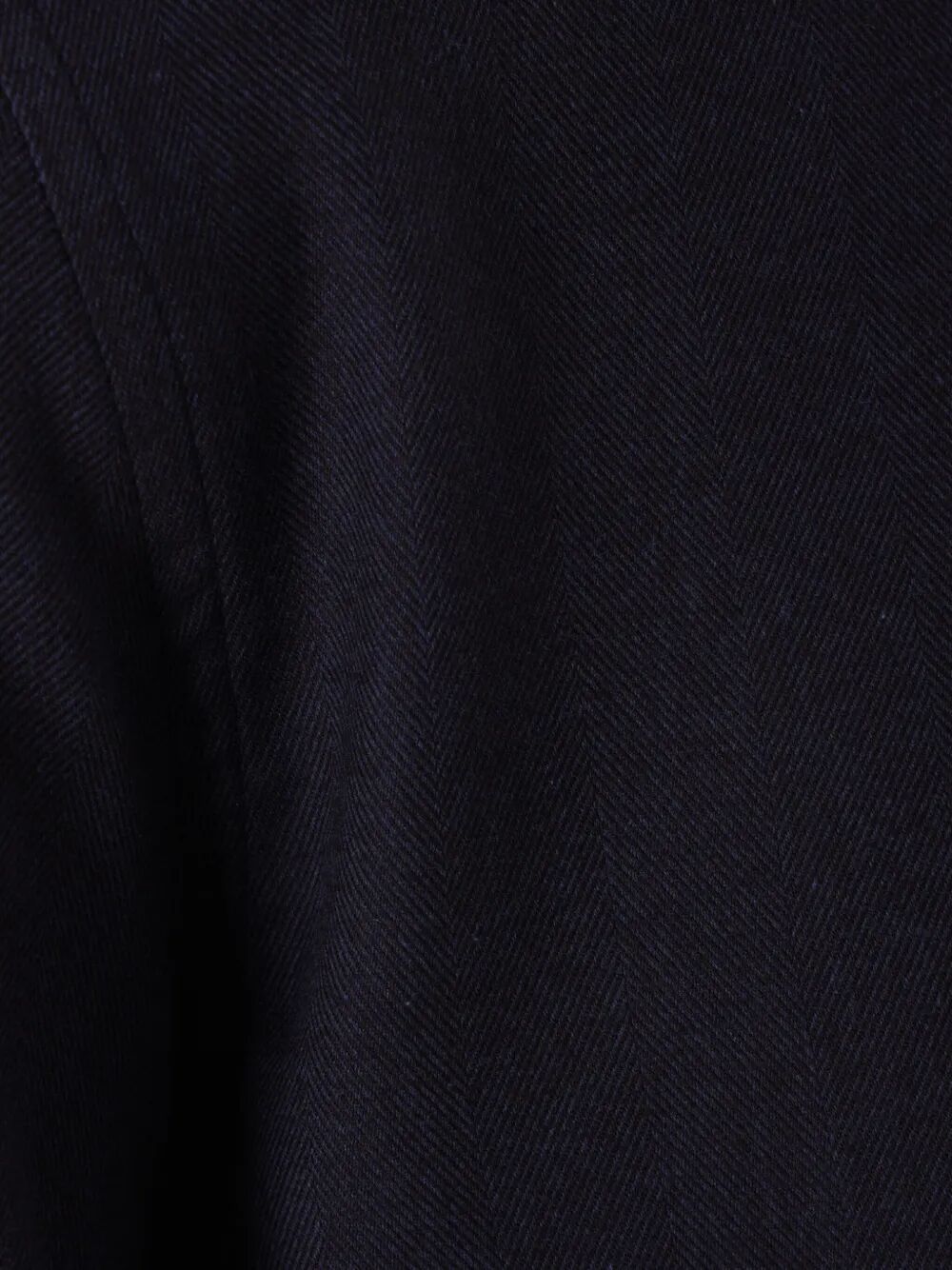 HERRINGBONE COTTON BLEND SHIRT