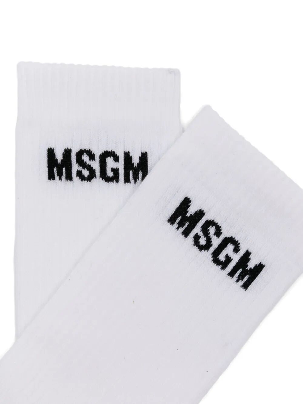 LOGO-JACQUARD COTTON BLEND SOCKS