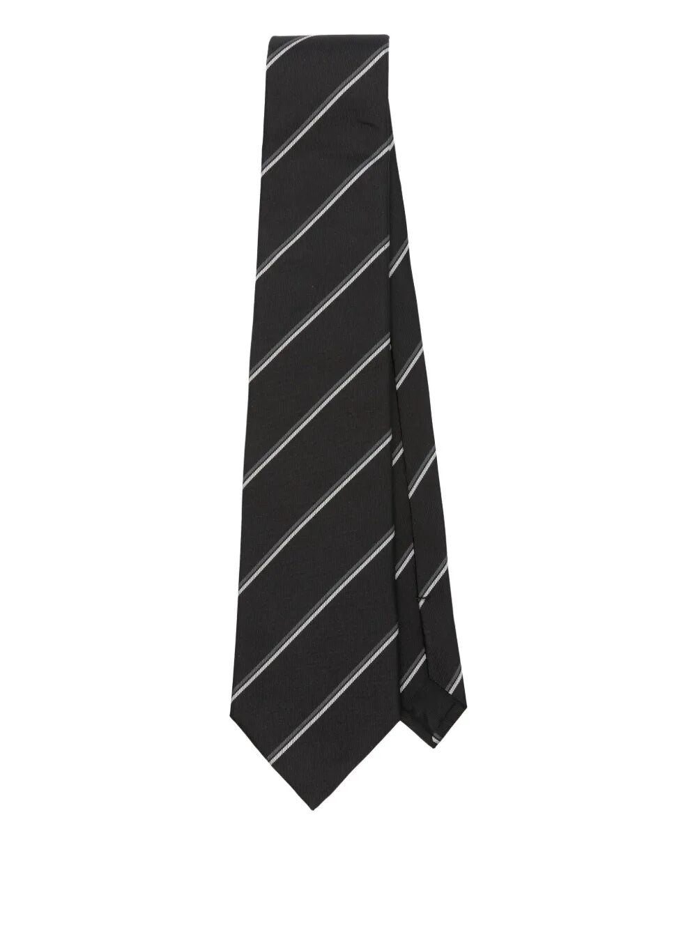 STRIPED SILK TIE