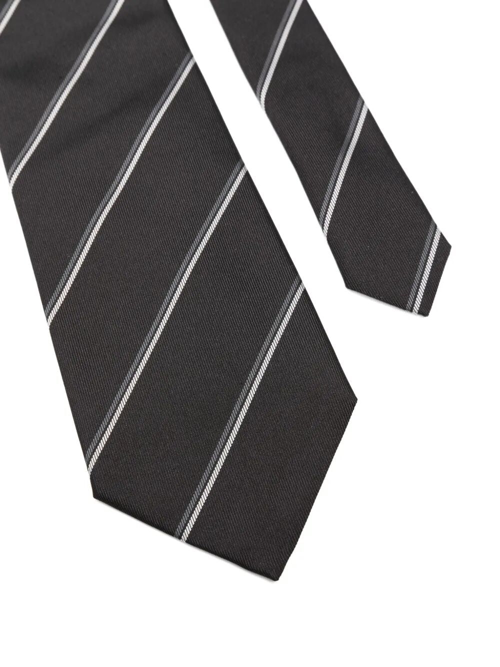 STRIPED SILK TIE