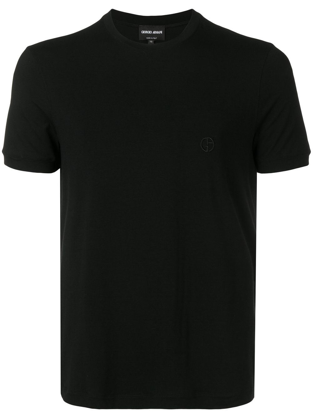STRETCH VISCOSE JERSEY CREW NECK T-SHIRT