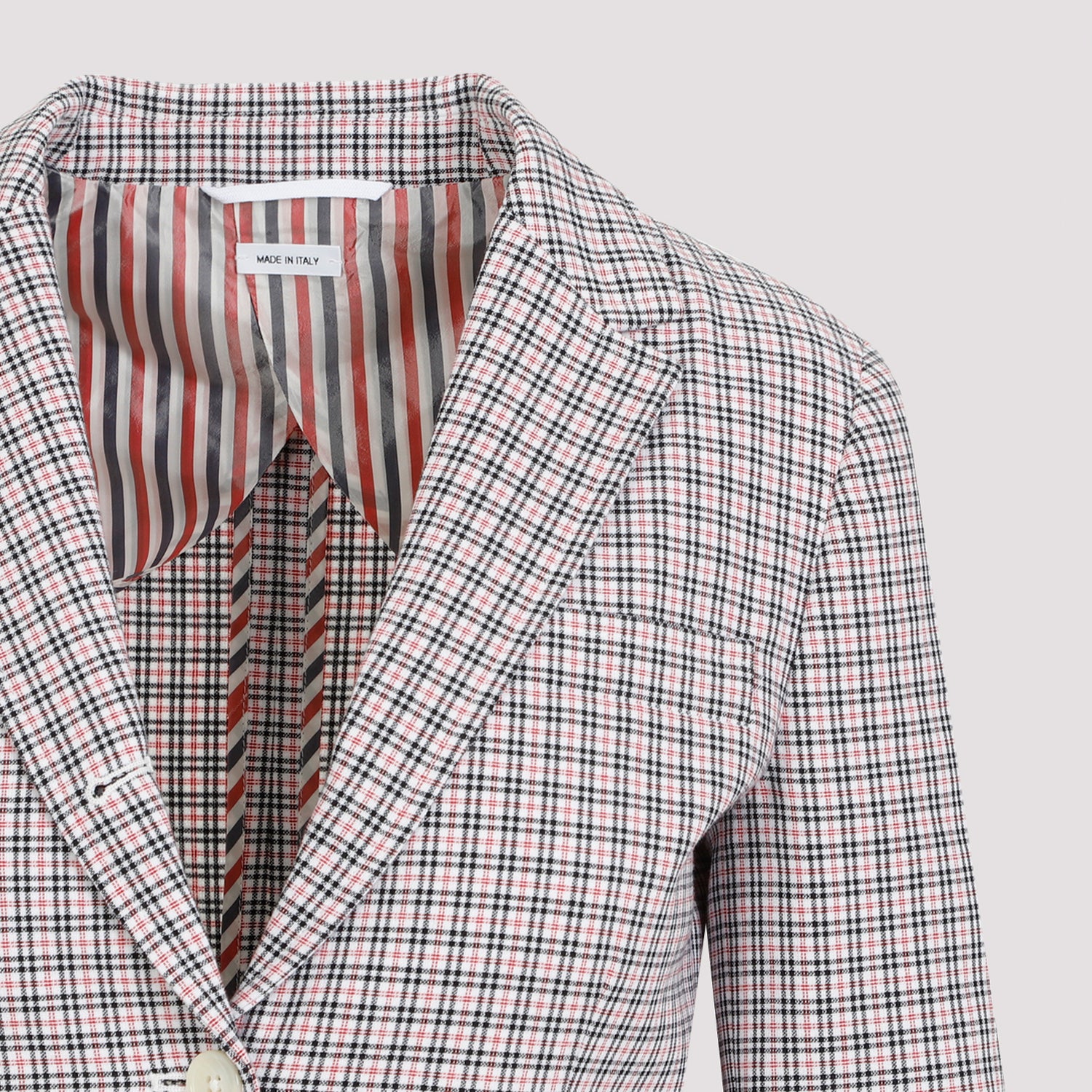 Small Check Cotton Jacket