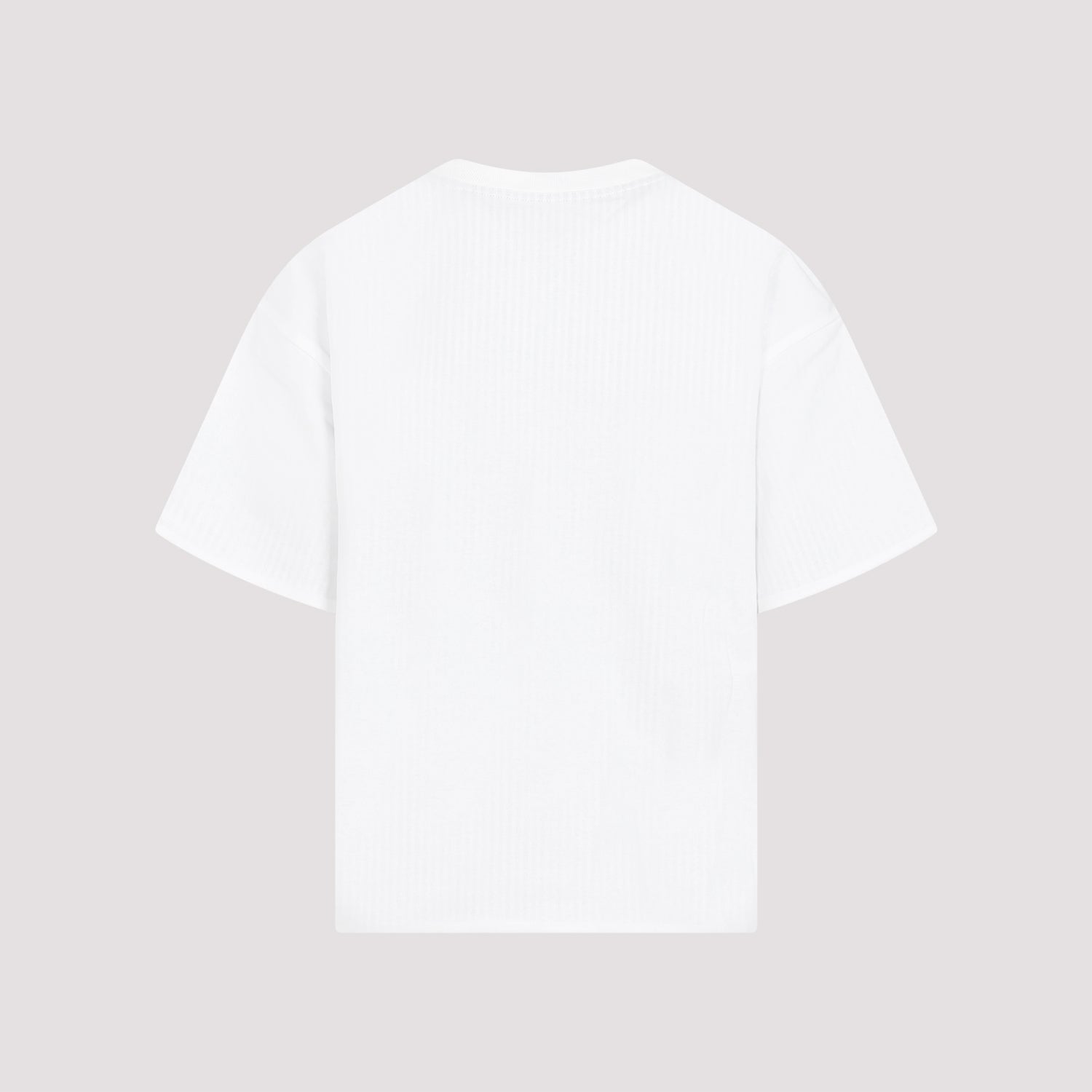 Double Layer Striped Cotton T-shirt