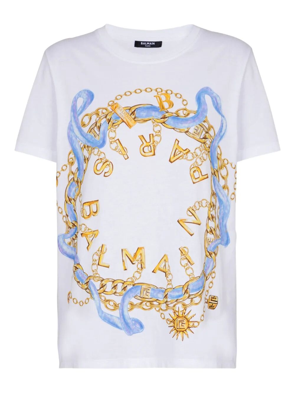 PARIS CHAIN PRINT T-SHIRT