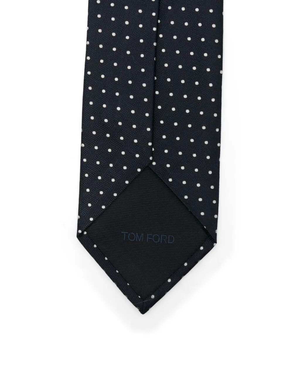 MICRO DOT ON WEAVE SILK TIE