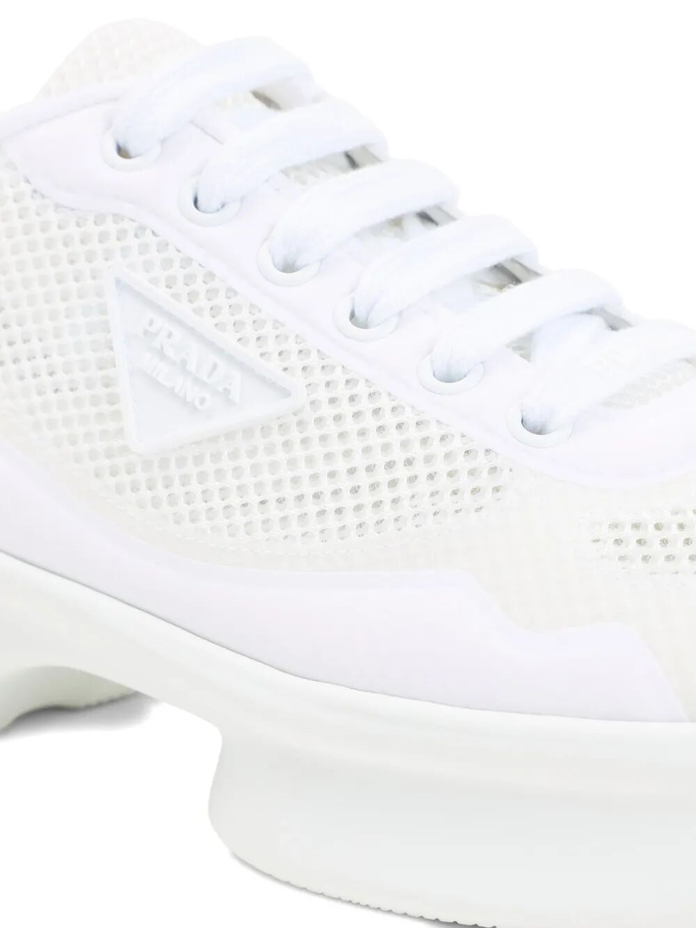 SNEAKERS IN TESSUTO A RETE E NYLON