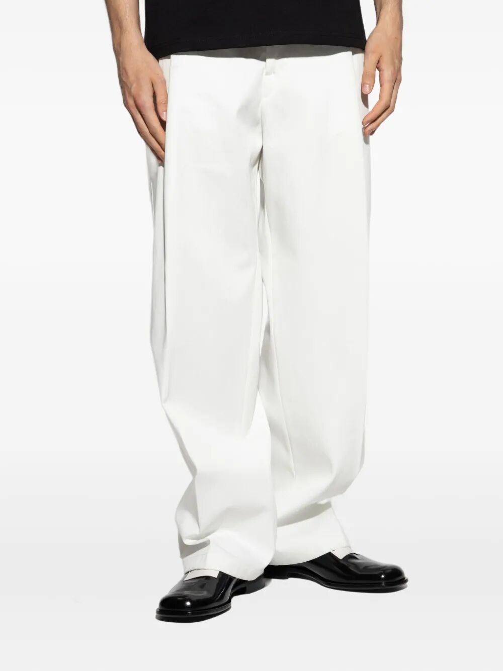 TWISTED LEG PANT WITH 2 PLEATS