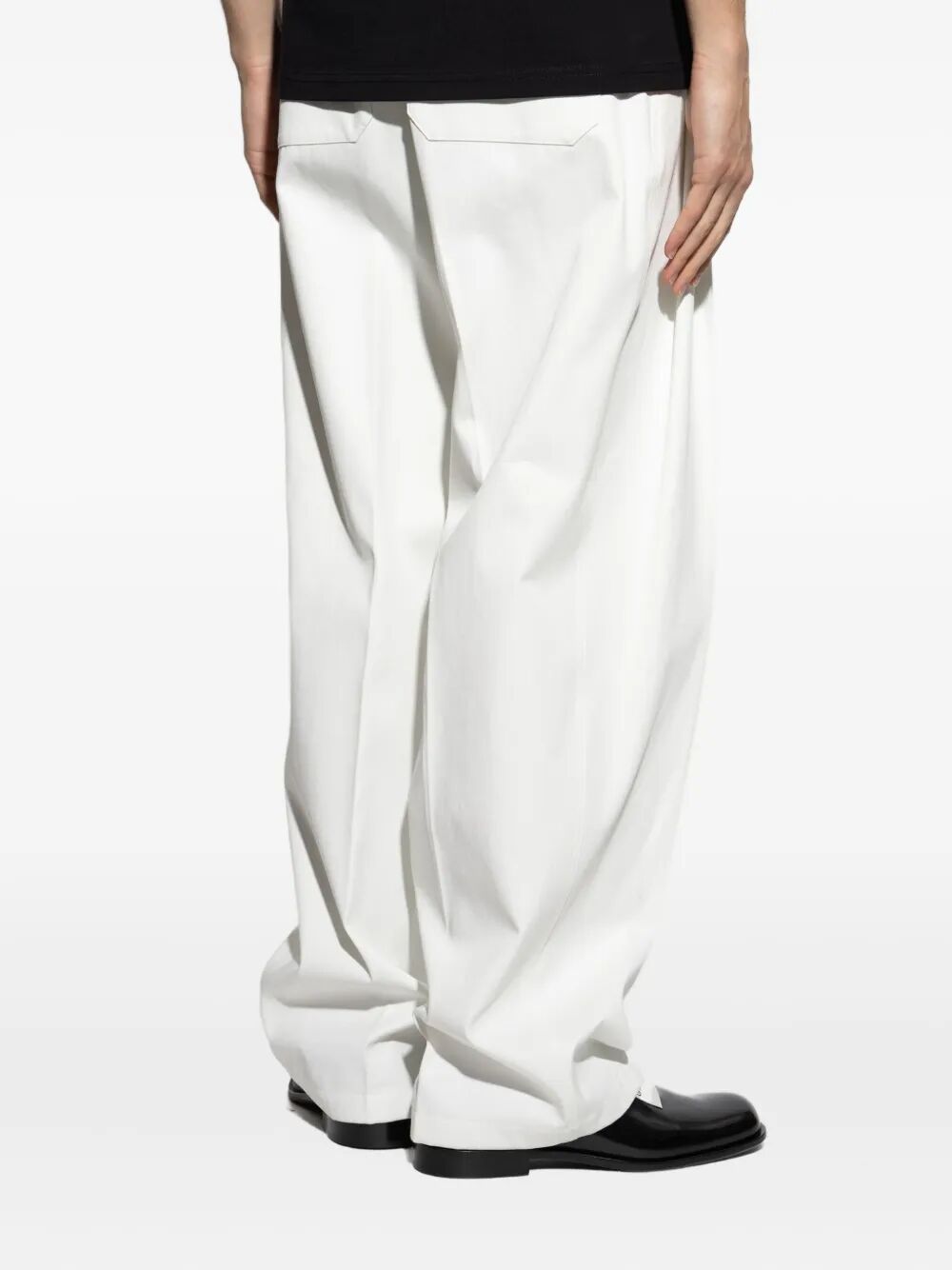 TWISTED LEG PANT WITH 2 PLEATS