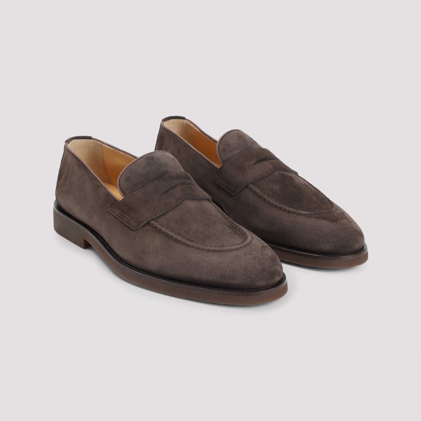 Suede Leather Loafers