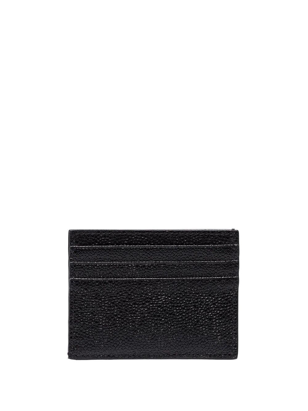 PEBBLED LEATHER CARD HOLDER