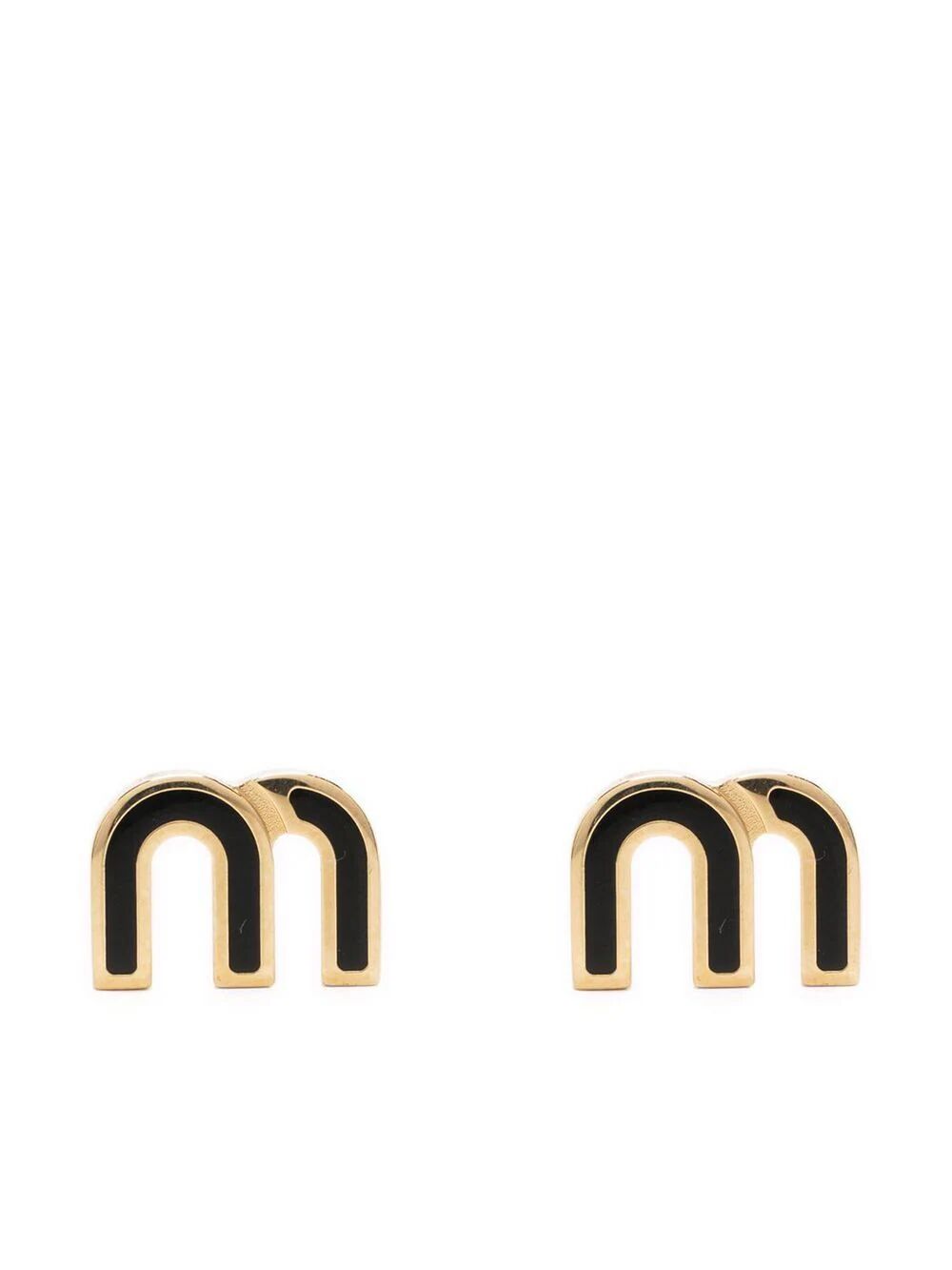 ENAMELED METAL EARRINGS