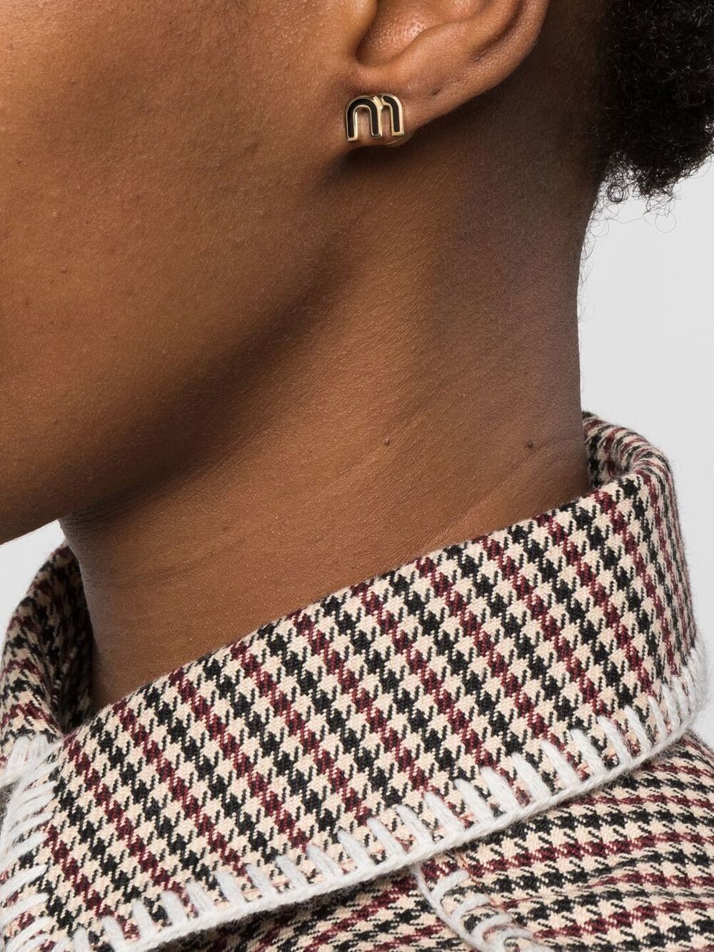ENAMELED METAL EARRINGS