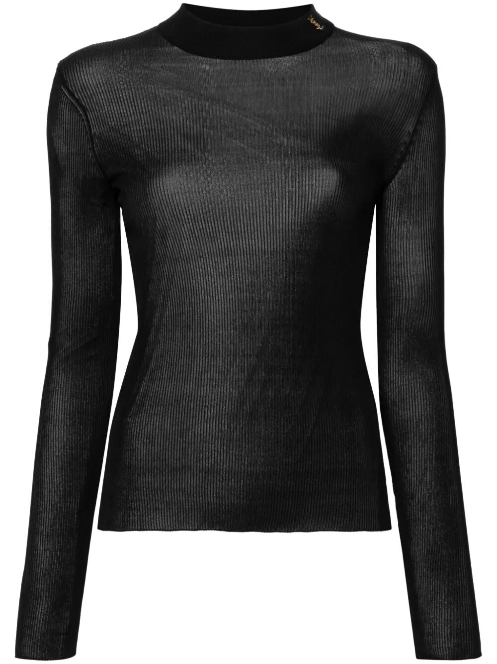 RIBBED SWEATER CASSANDRE IN SILK