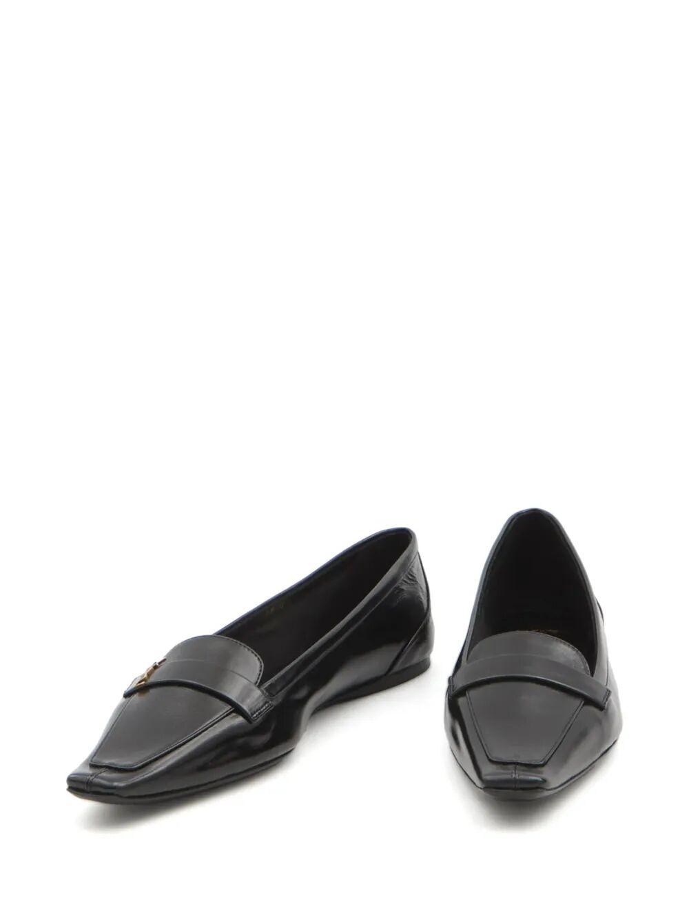 SMOOTH LEATHER POPPY BALLERINAS