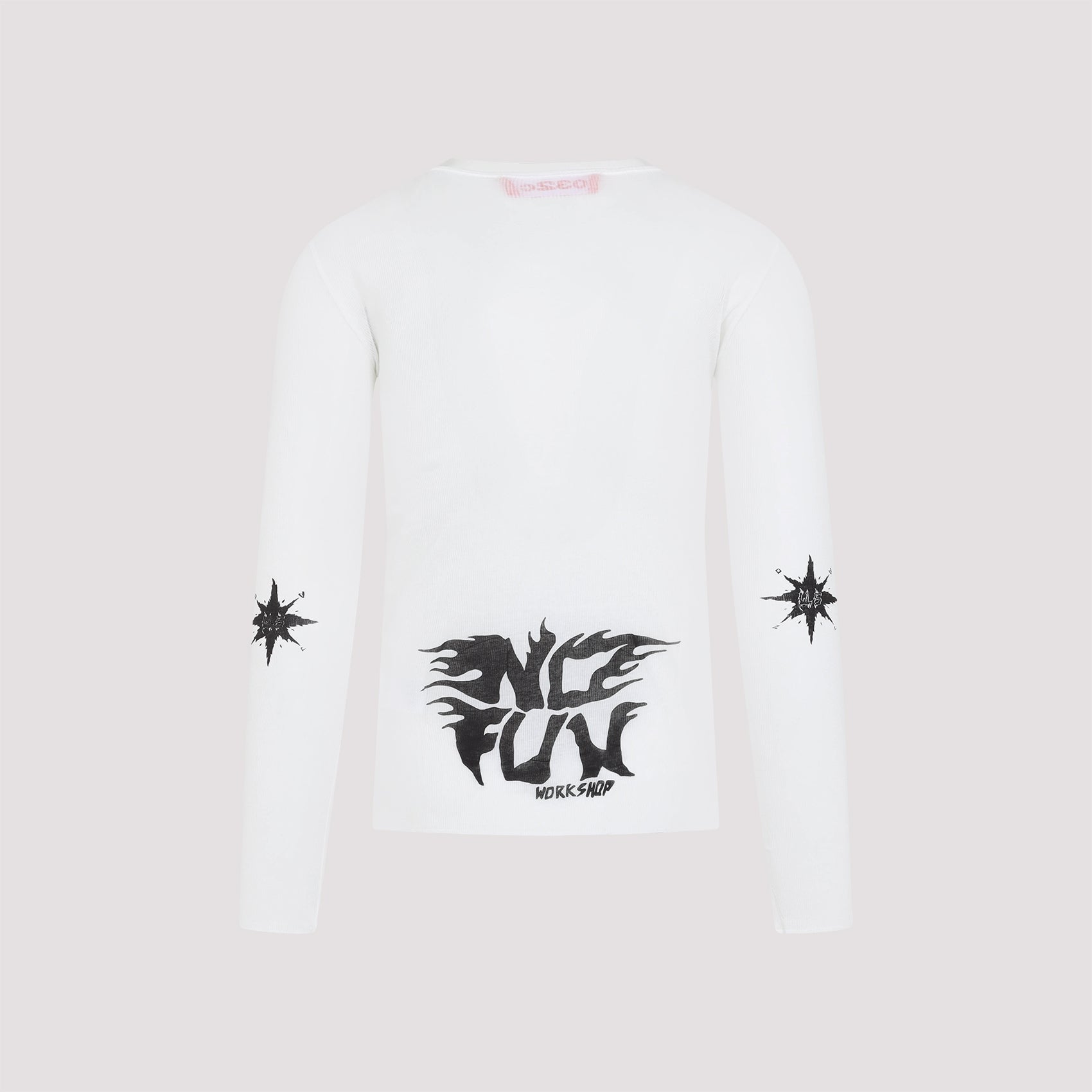 Black Sun Fine Rib T-shirt