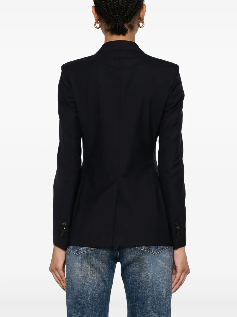 PARIGI DOUBLE-BREASTED WOOL BLAZER