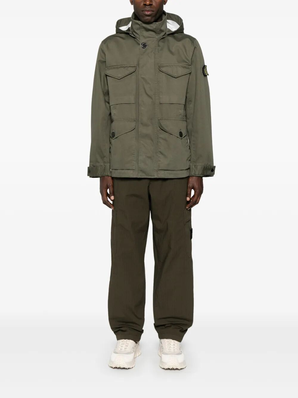 WATERPROOF AND WINDPROOF FIELD JACKET