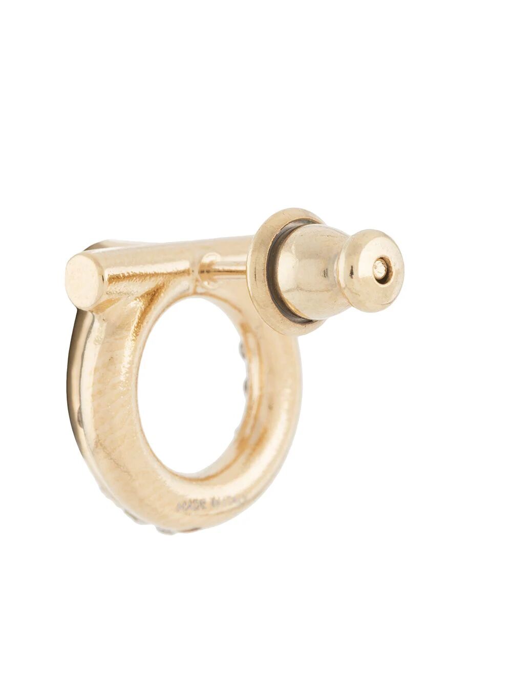 GANCINI 3D EARRINGS WITH CRYSTALS