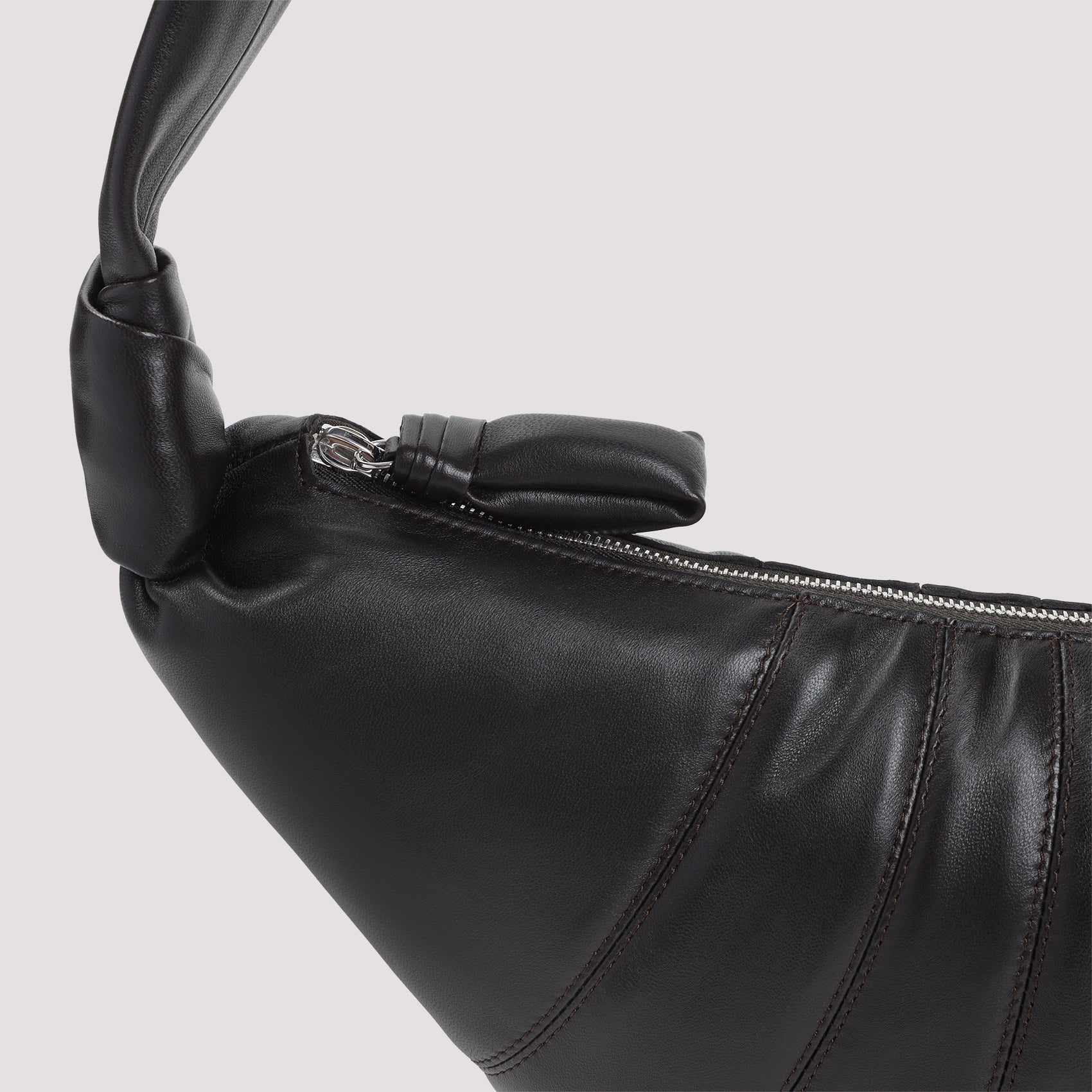 Leather Medium Croissant Bag