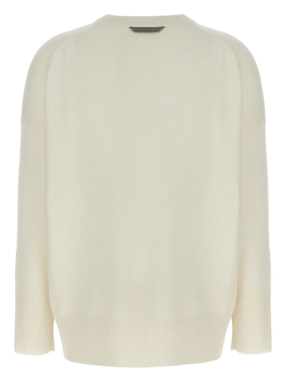 MAGLIA IN CASHMERE CON SHINY DETAIL