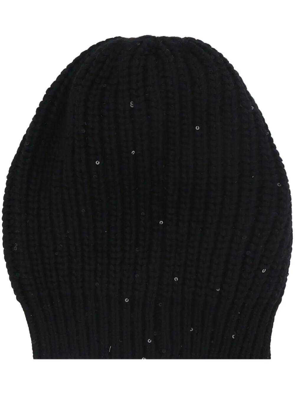 CASHMERE AND SILK DIAMOND YARN KNIT BEANIE