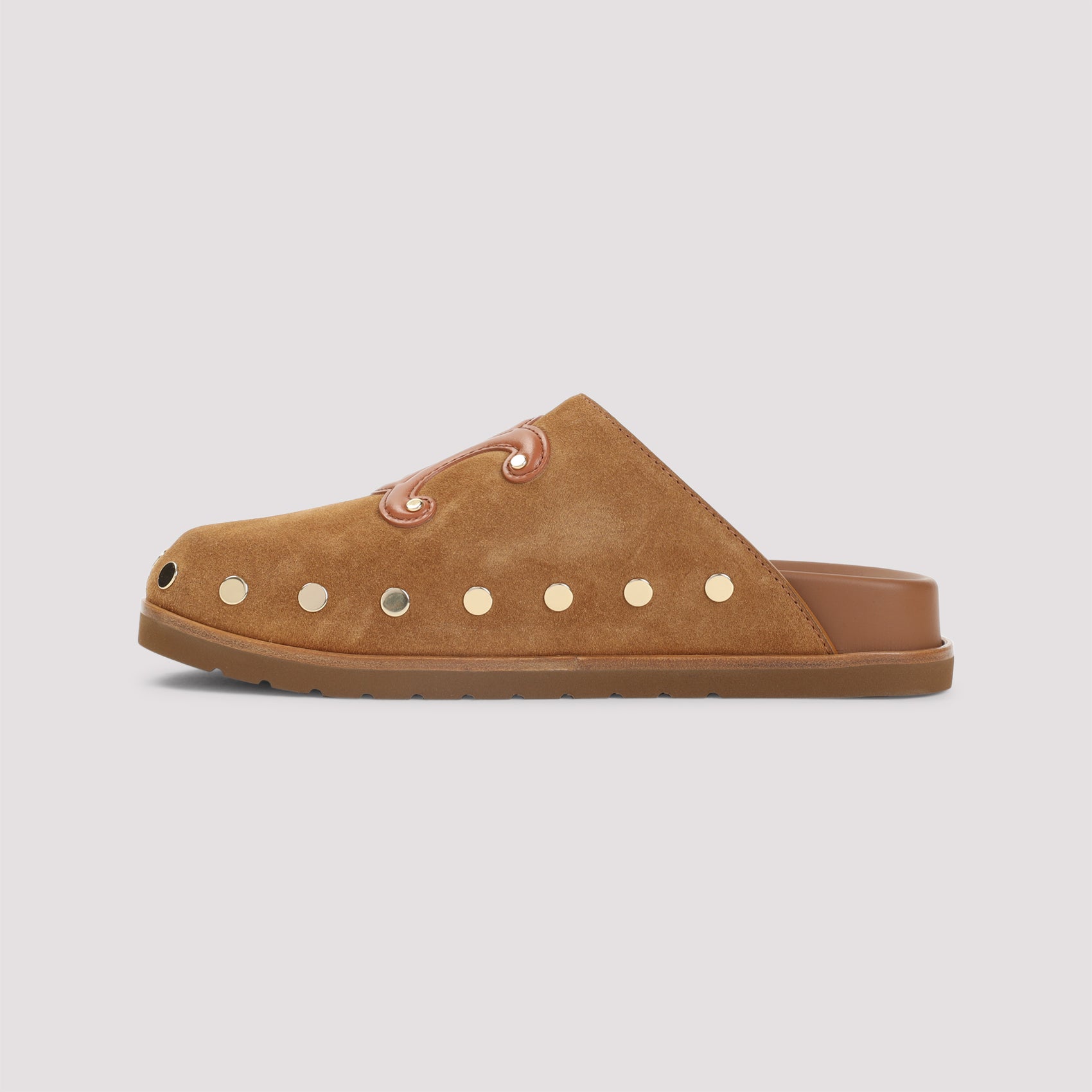 Triomphe Wedge Mules