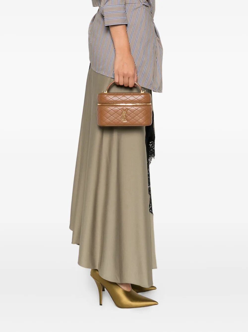 LAMBSKIN GABY VANITY BAG