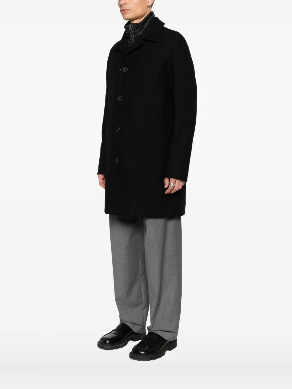 SINGLE-BREASTED PADDED COAT