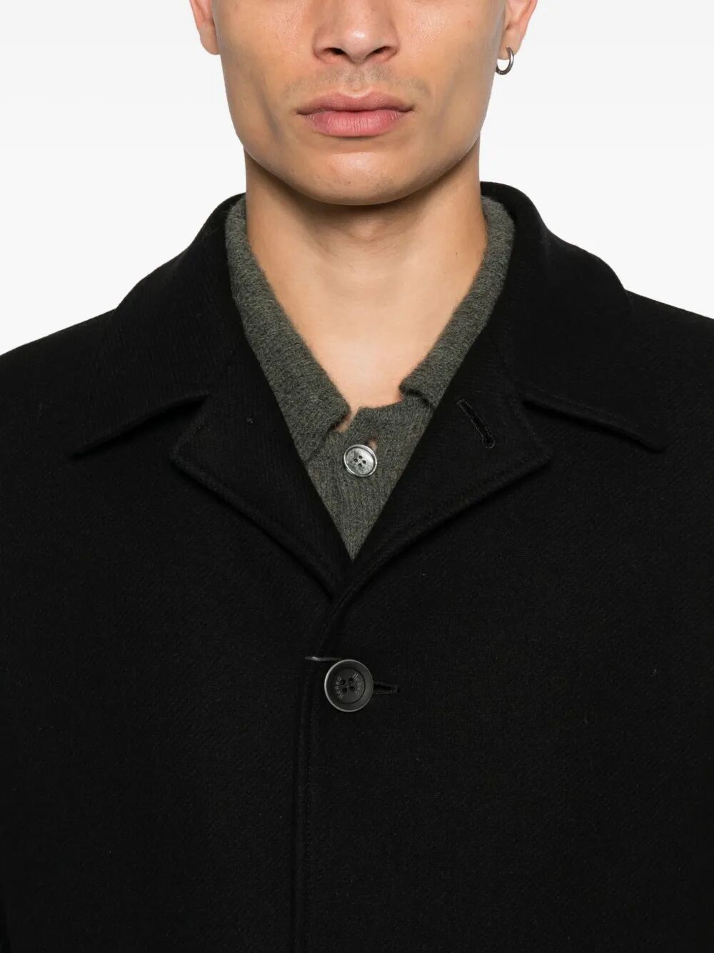SINGLE-BREASTED PADDED COAT