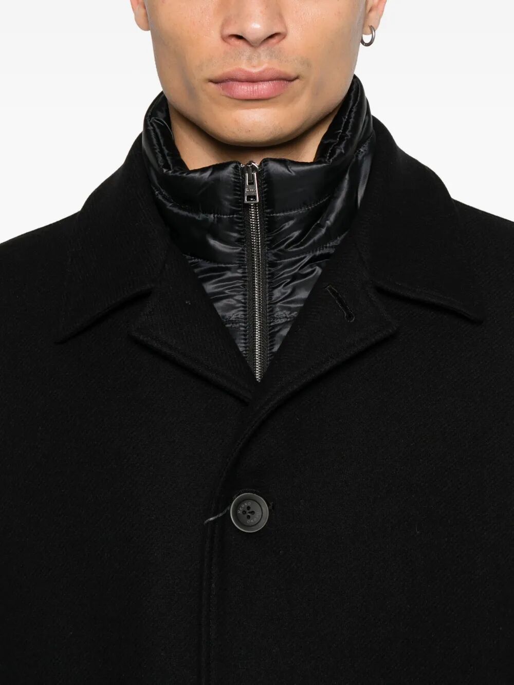 SINGLE-BREASTED PADDED COAT