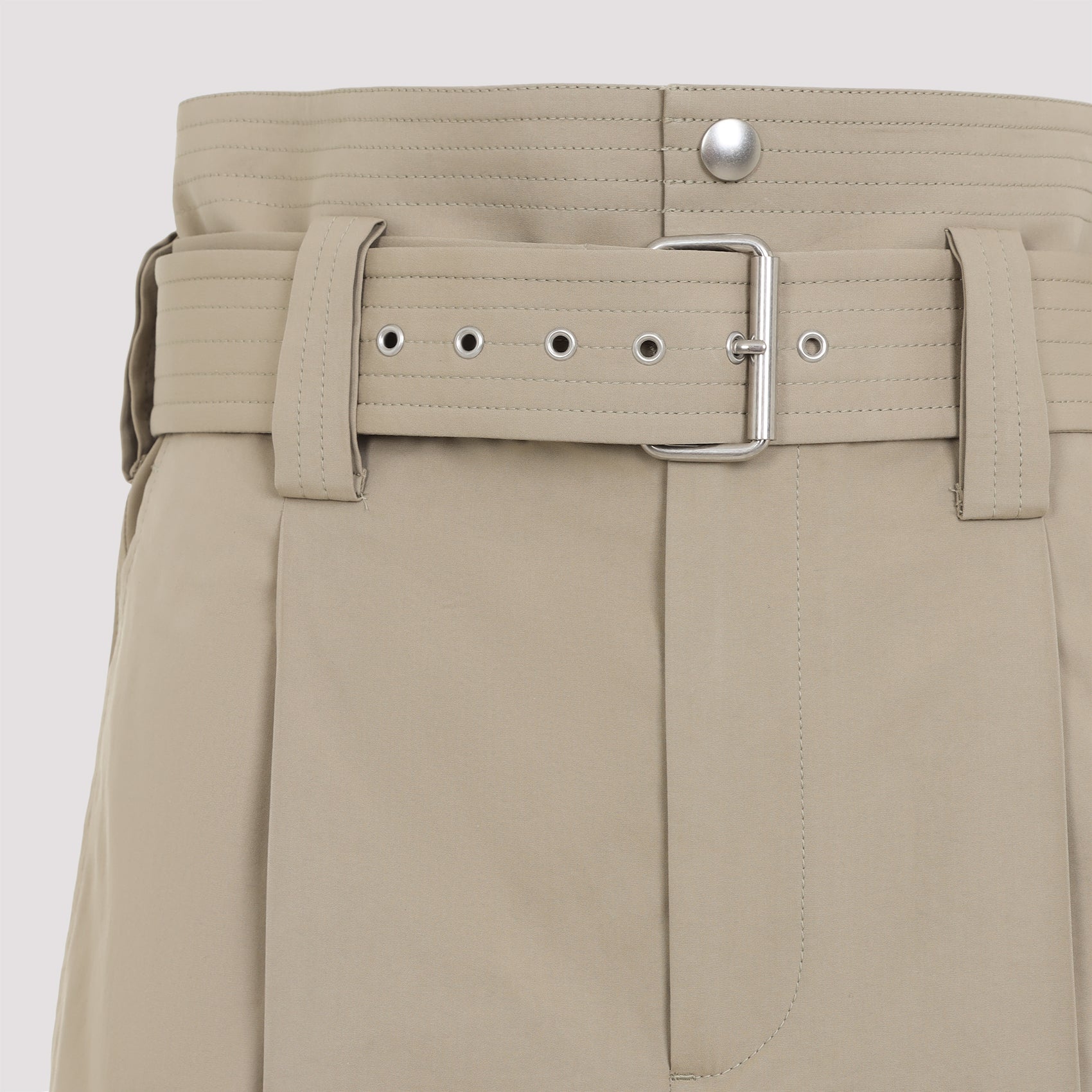 High Waist Belted Trousers