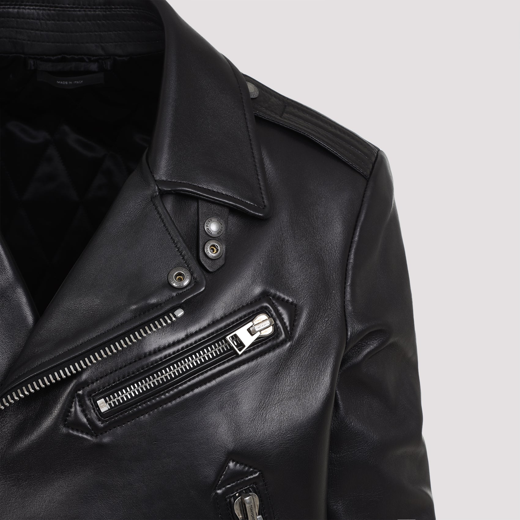 Lamb Leather Biker Jacket