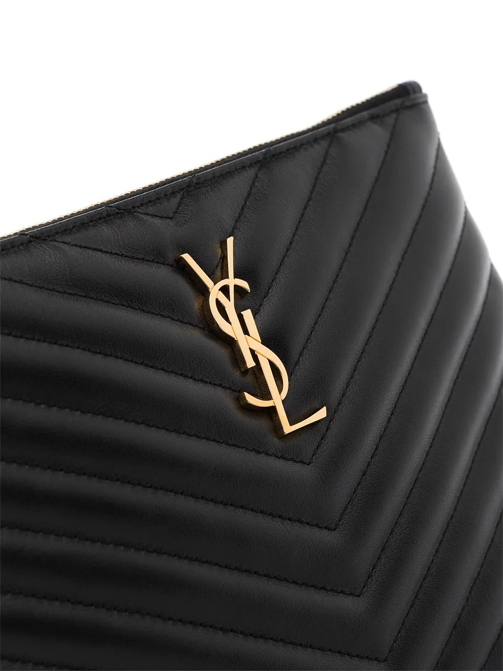 LEATHER MATELASSÉ CASSANDRE POUCH