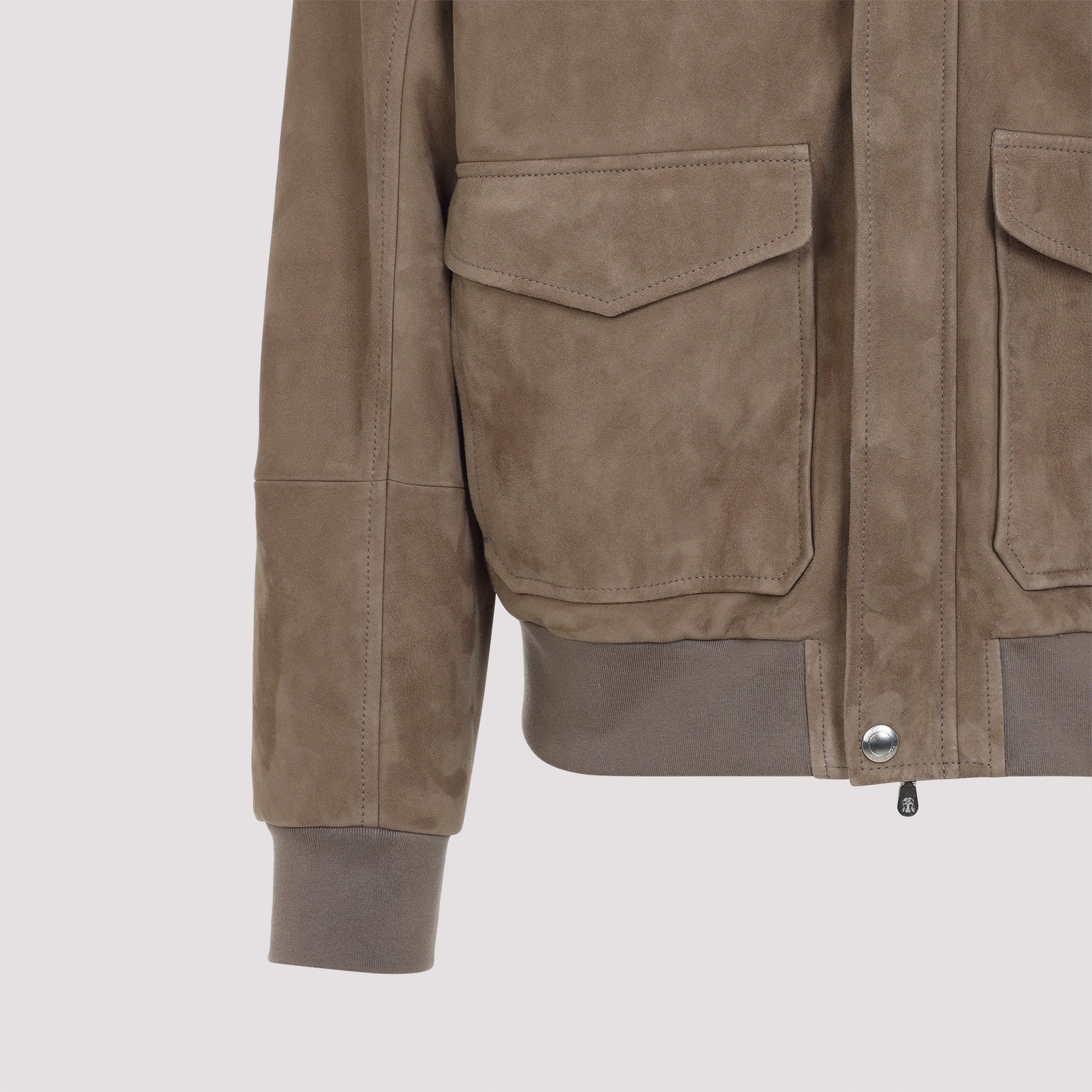 Leather Bomber Jacket