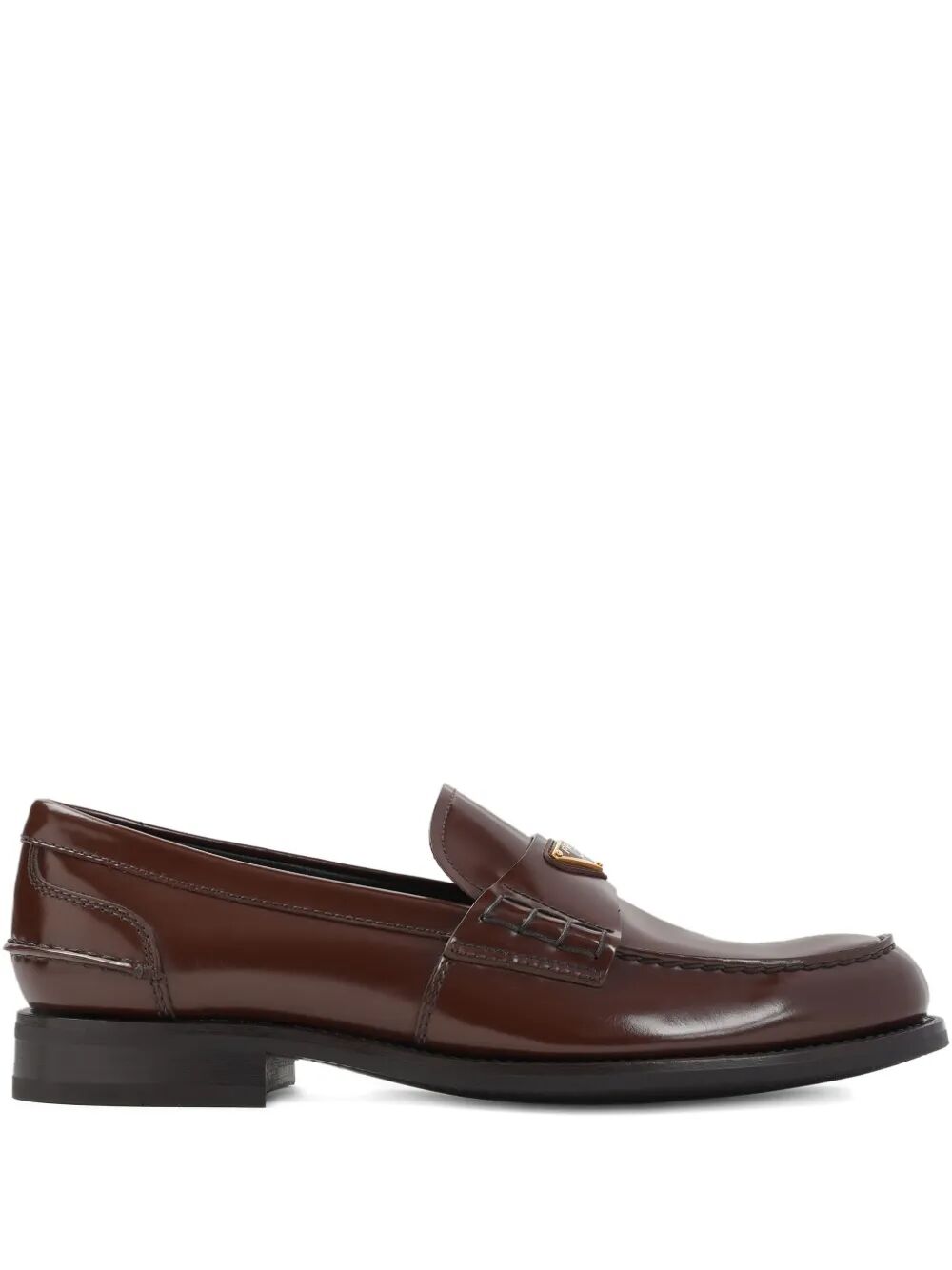 BRUSHED LEATHER LOAFERS