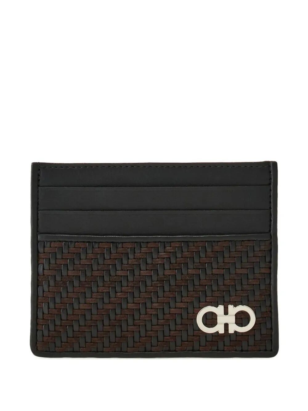 GANCINI WOVEN CARD HOLDER