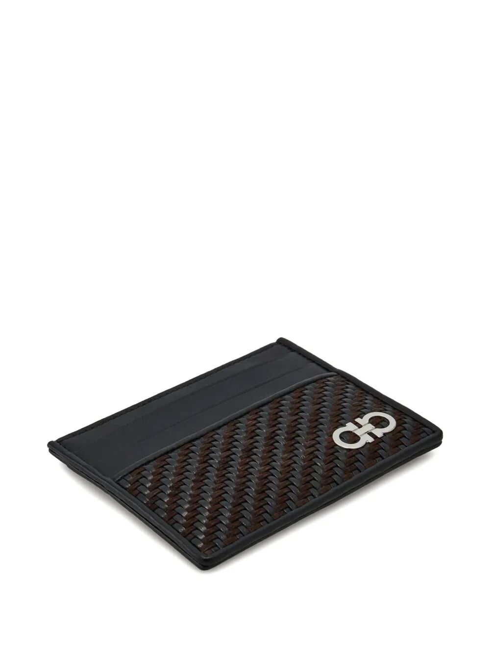 GANCINI WOVEN CARD HOLDER