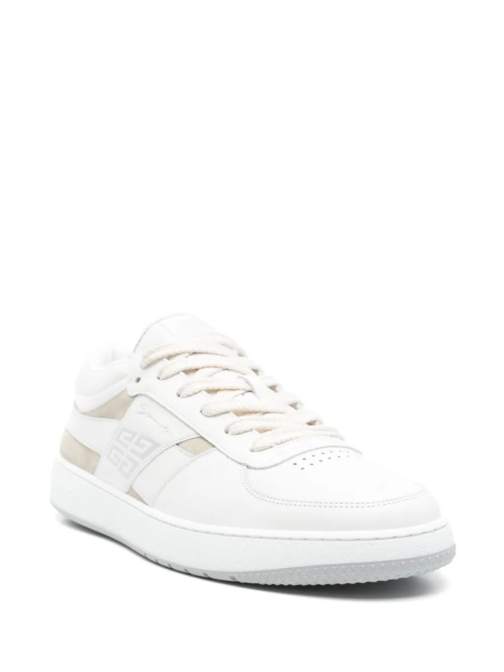 G MOVE LOW TOP LEATHER SNEAKERS