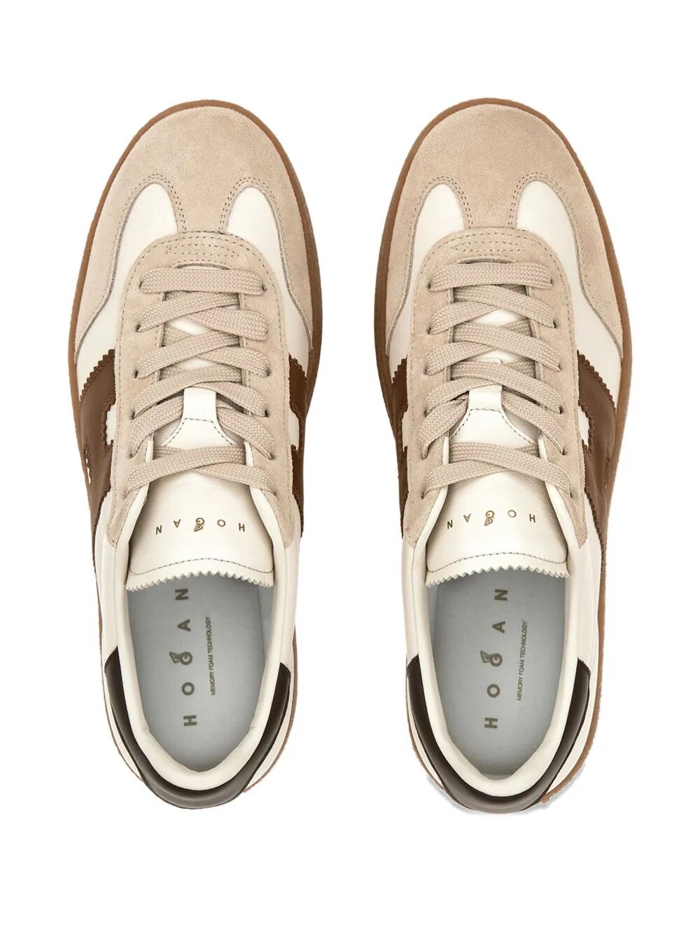 COOL SUEDE AND NAPPA LEATHER LIGHTWEIGHT MAXI SOLE SNEAKERS