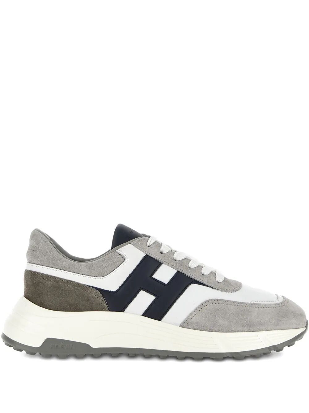 SUEDE AND SMOOTH LEATHER HYPERLIGHT SNEAKERS